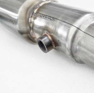 Pontiac G8 Performance Exhaust - Stainless Works - Long Tube Headers with Catted Leads - Mill finish - `08-`09